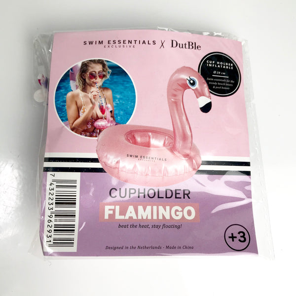 Swim Essentials x DutBle Pink Flamingo Cup Holder