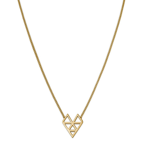 AMOTI ISSUE NECKLACE Gold