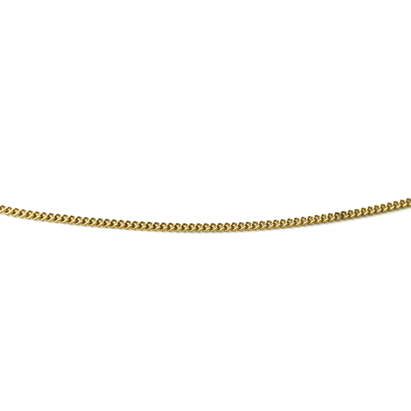 Nemi Plain Necklace Gold